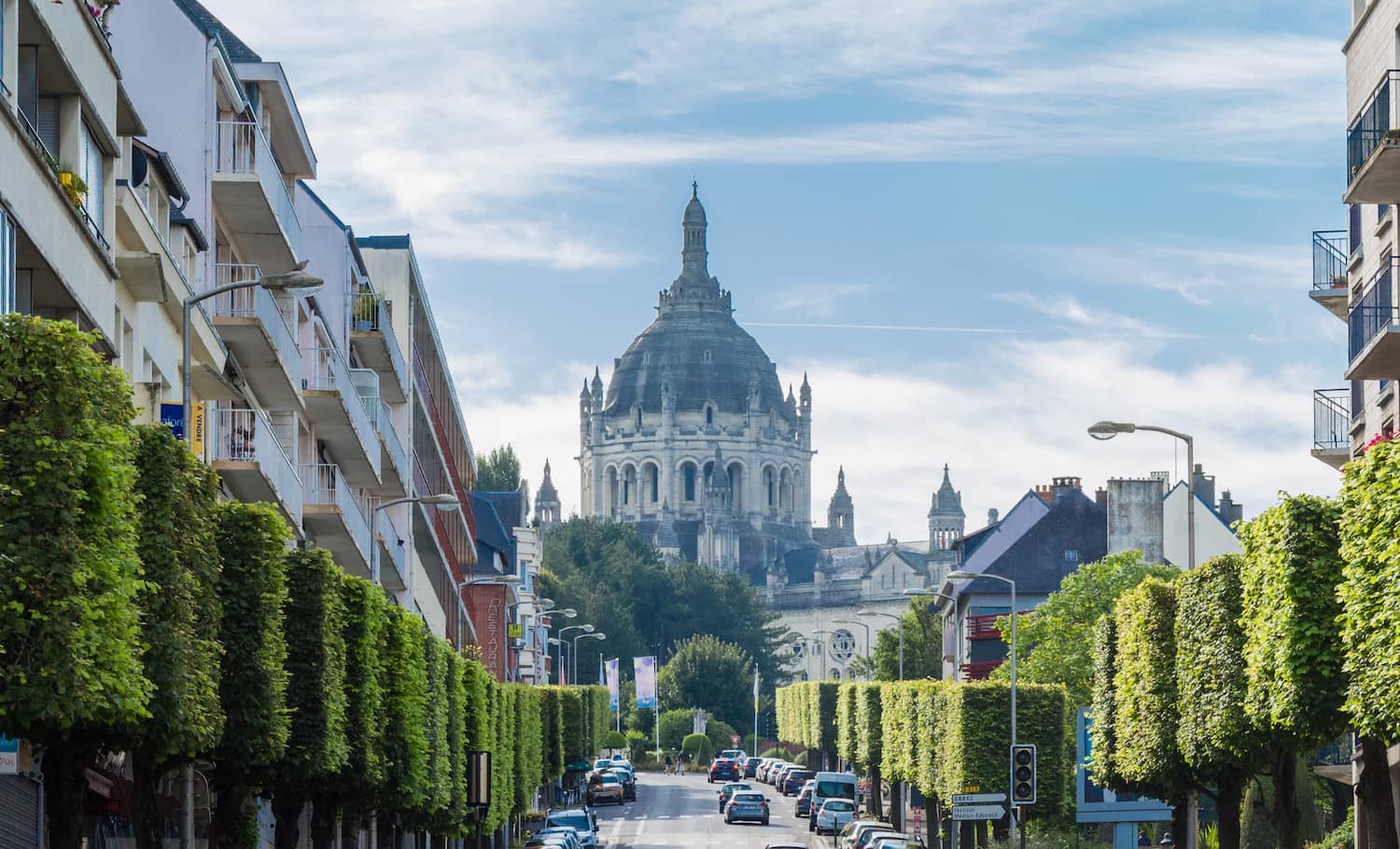 Vue de Lisieux depuis la basilique Sainte-Thérèse